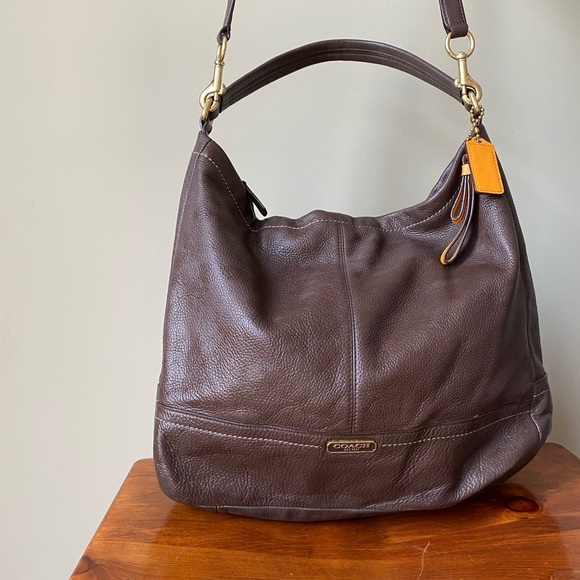 Large Leather Coach Purse - Picture 3 of 16